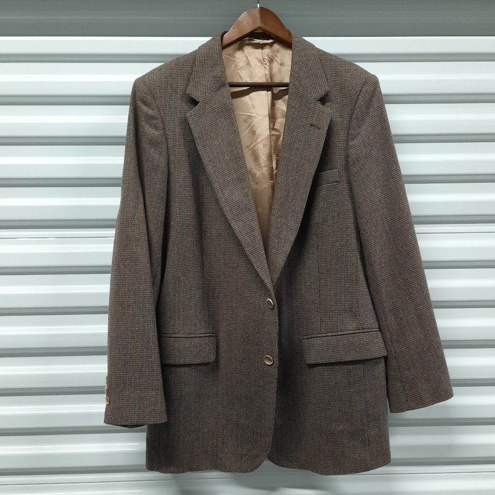 Austin Manor Mens Wool Sport Coat Size 42L
